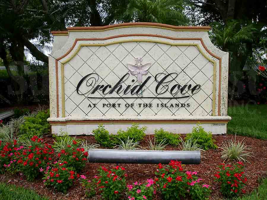 ORCHID COVE Signage